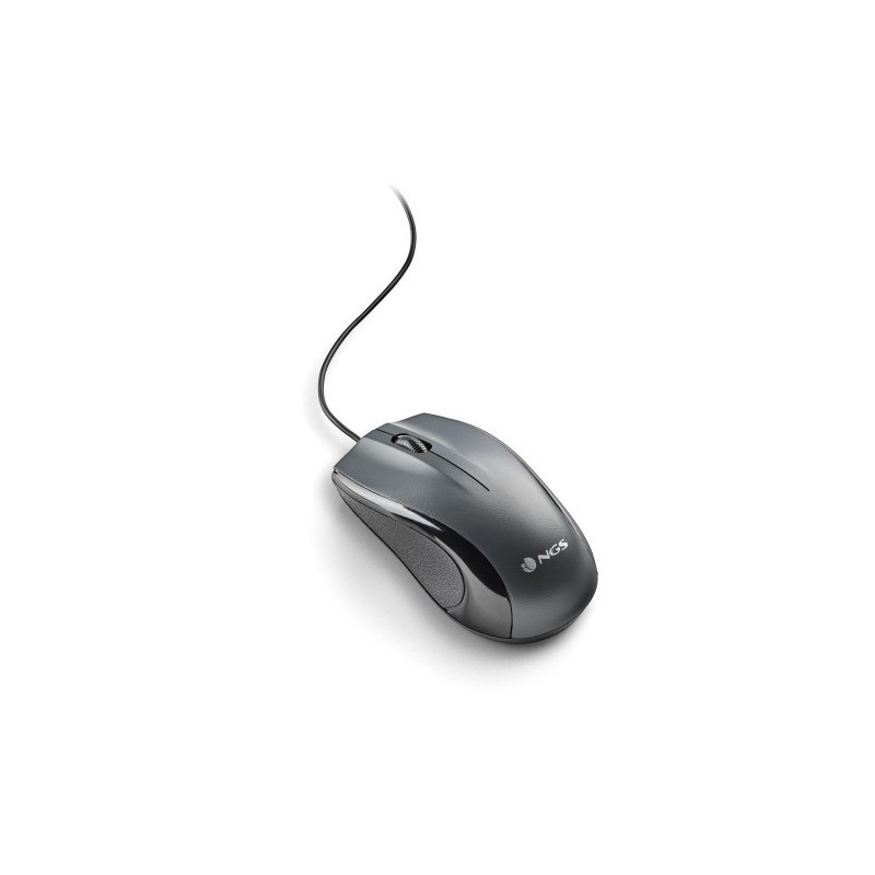 NGS MUSK ratón Universal Ambidextro USB tipo A Laser 1200 DPI