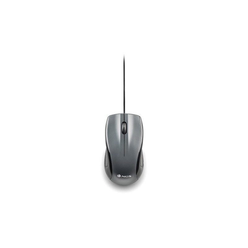 NGS MUSK ratón Universal Ambidextro USB tipo A Laser 1200 DPI