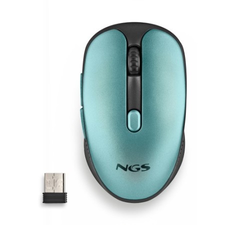 NGS EVO RUST ratón Oficina mano derecha RF inalámbrico Óptico 1600 DPI