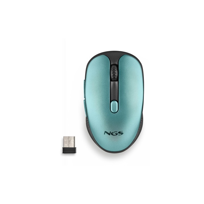 NGS EVO RUST ratón Oficina mano derecha RF inalámbrico Óptico 1600 DPI