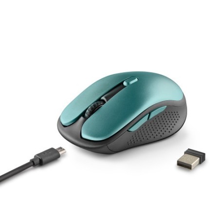 NGS EVO RUST ratón Oficina mano derecha RF inalámbrico Óptico 1600 DPI