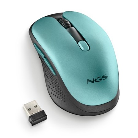 NGS EVO RUST ratón Oficina mano derecha RF inalámbrico Óptico 1600 DPI