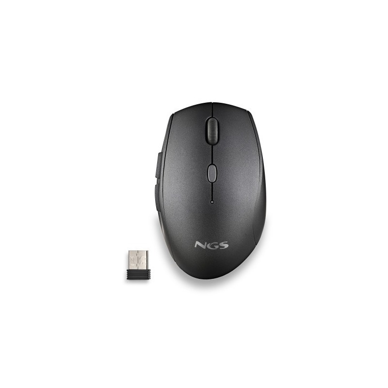 NGS BEE ratón Oficina mano derecha RF inalámbrico Óptico 1600 DPI