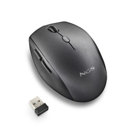 NGS BEE ratón Oficina mano derecha RF inalámbrico Óptico 1600 DPI