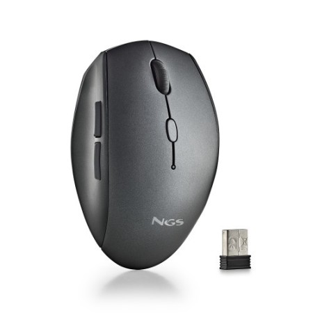 NGS BEE ratón Oficina mano derecha RF inalámbrico Óptico 1600 DPI