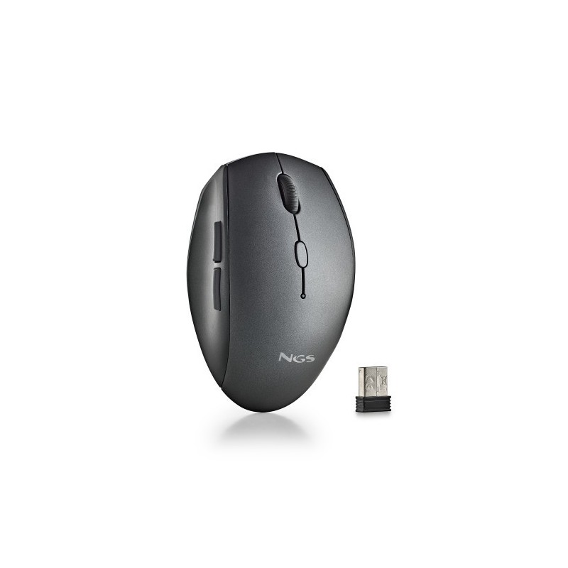 NGS BEE ratón Oficina mano derecha RF inalámbrico Óptico 1600 DPI