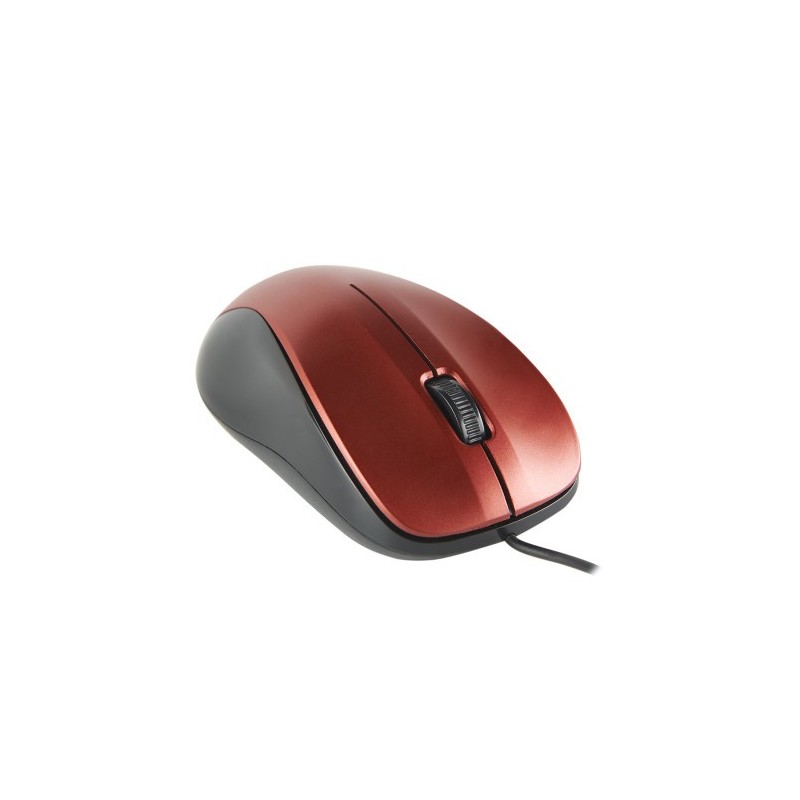 NGS CREW ratón Oficina Ambidextro USB tipo A Óptico 1200 DPI