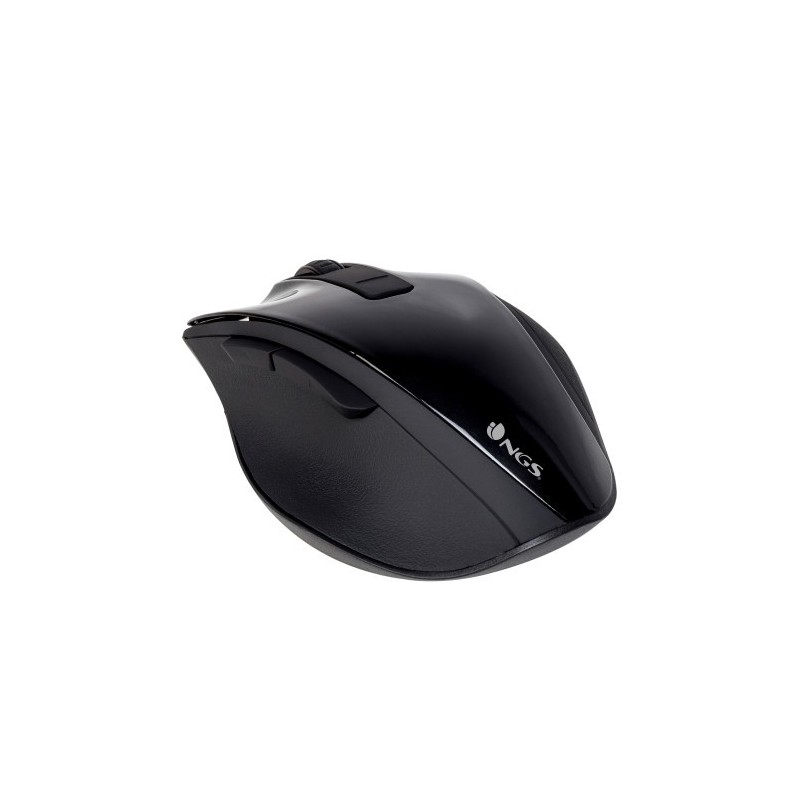 NGS Bow ratón Oficina mano derecha RF inalámbrico Óptico 1600 DPI