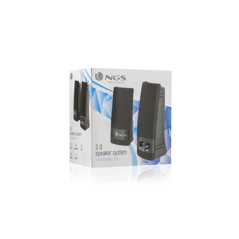 NGS SB150 altavoz De 1 vía Negro Alámbrico 4 W