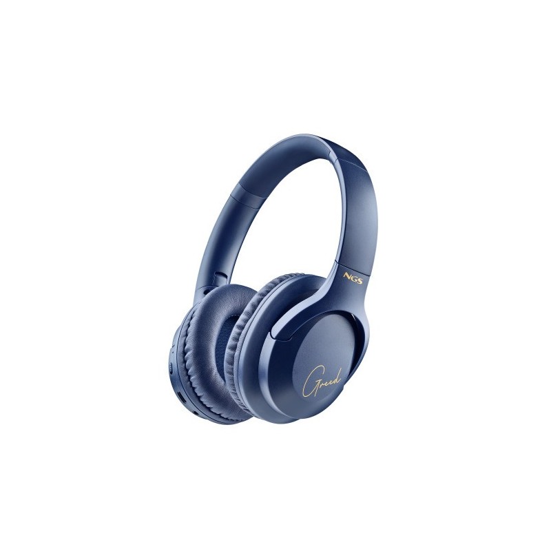 NGS ARTICA GREED Auriculares Inalámbrico y alámbrico Diadema Llamadas/Música USB Tipo C Bluetooth Azul