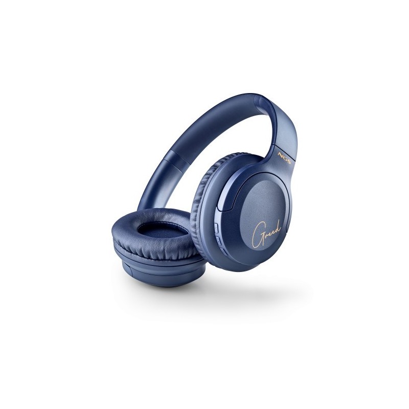 NGS ARTICA GREED Auriculares Inalámbrico y alámbrico Diadema Llamadas/Música USB Tipo C Bluetooth Azul
