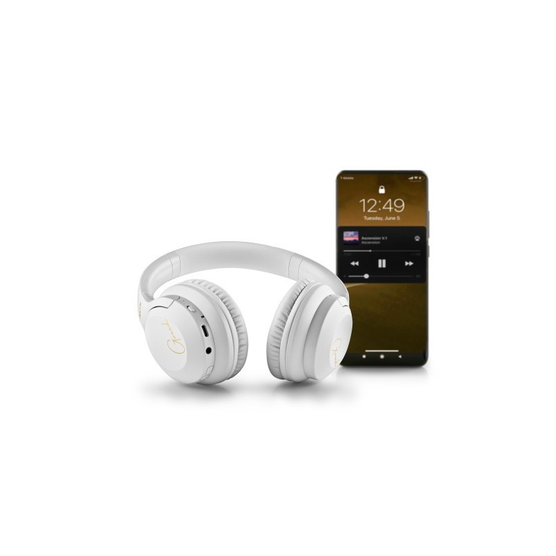 NGS ARTICA GREED Auriculares Inalámbrico y alámbrico Diadema Llamadas/Música USB Tipo C Bluetooth Blanco