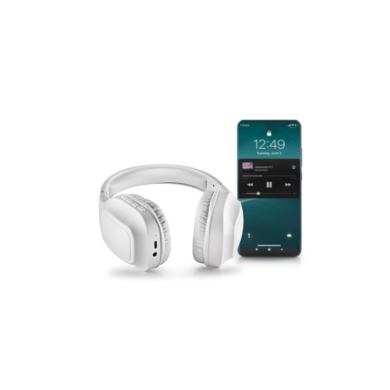NGS ARTICA WRATH Auriculares Inalámbrico y alámbrico Diadema Llamadas/Música USB Tipo C Bluetooth Blanco