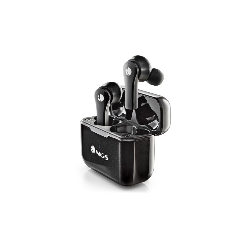 NGS ARTICA BLOOM Auriculares Inalámbrico Dentro de oído Llamadas/Música USB Tipo C Bluetooth Negro