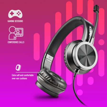 NGS MSX 11 PRO Auriculares Alámbrico Diadema Juego Negro