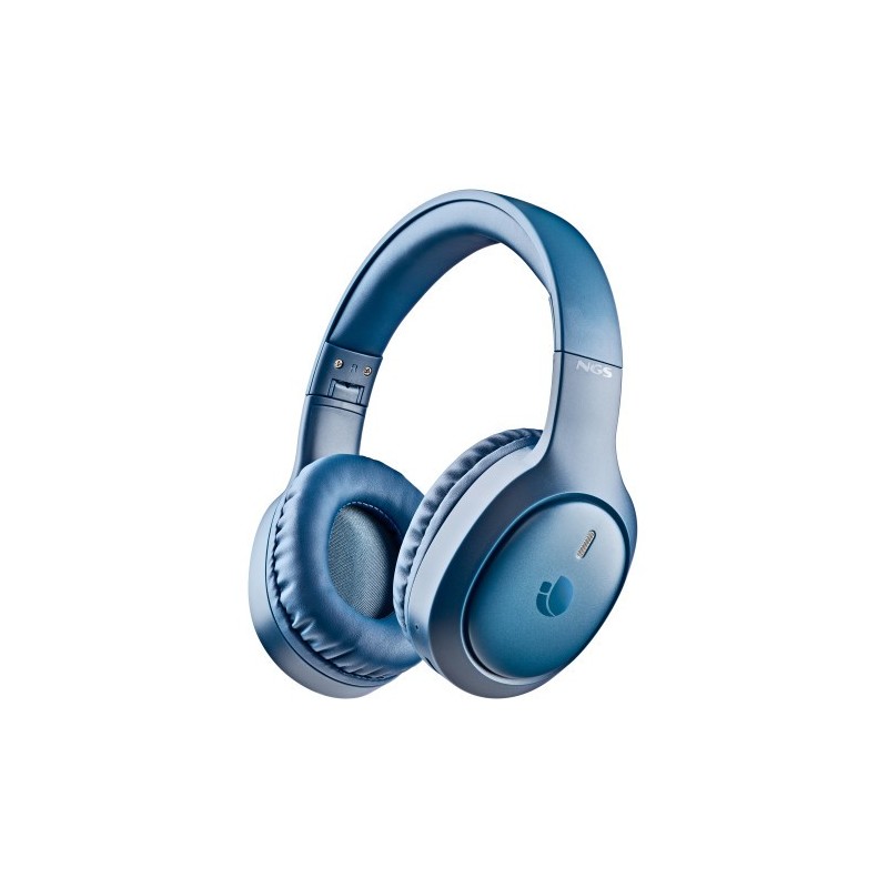 NGS Artica Tempest Blue Auriculares Inalámbrico y alámbrico Diadema Llamadas/Música USB Tipo C Bluetooth Azul