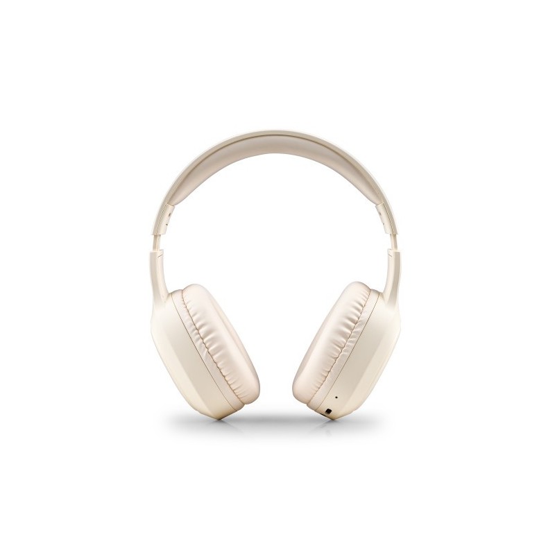 NGS Artica Tempest Beige Auriculares Inalámbrico y alámbrico Diadema Llamadas/Música USB Tipo C Bluetooth