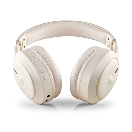 NGS Artica Tempest Beige Auriculares Inalámbrico y alámbrico Diadema Llamadas/Música USB Tipo C Bluetooth