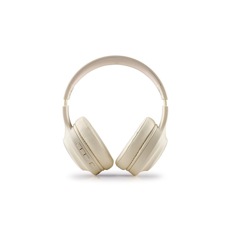 NGS ARTICA GLACIER BEIGE Auriculares Inalámbrico y alámbrico Diadema Llamadas/Música/Deporte/Uso diario Bluetooth