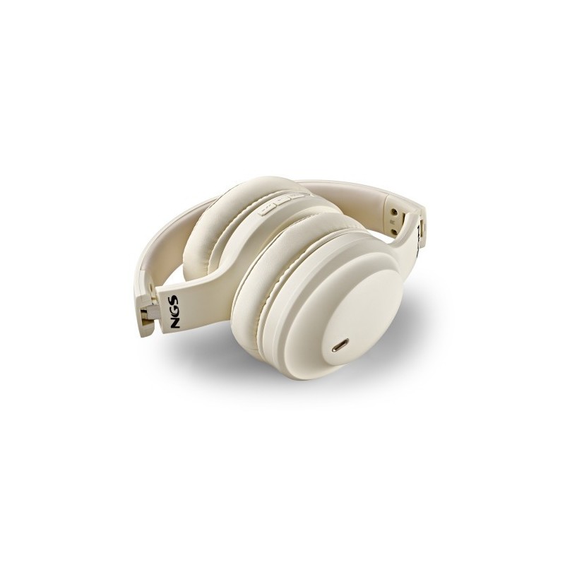NGS ARTICA GLACIER BEIGE Auriculares Inalámbrico y alámbrico Diadema Llamadas/Música/Deporte/Uso diario Bluetooth