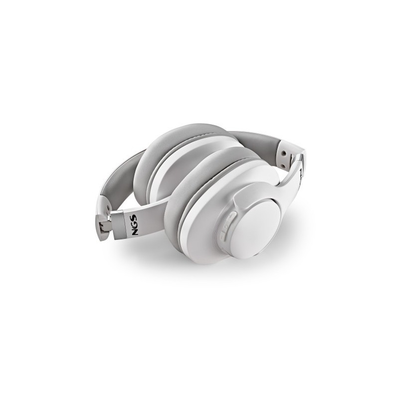 NGS ARTICA STORM WHITE Auriculares Inalámbrico y alámbrico Diadema Llamadas/Música/Deporte/Uso diario Bluetooth Blanco