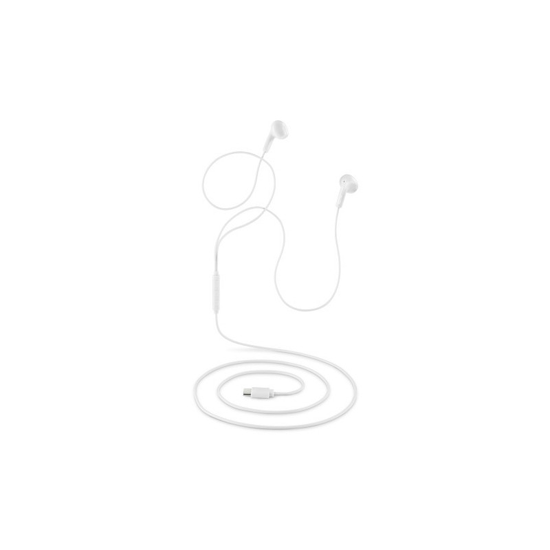 NGS CROSS GLIDE Auriculares Alámbrico Dentro de oído Llamadas/Música USB Tipo C Blanco