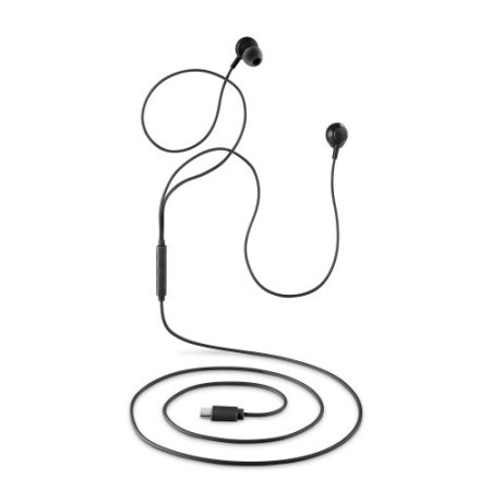 NGS CROSS STEP Auriculares Alámbrico Dentro de oído Llamadas/Música USB Tipo C Negro