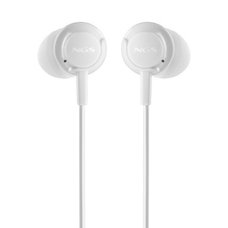 NGS CROSS DRIFT WHITE Auriculares Alámbrico Dentro de oído Llamadas/Música Blanco
