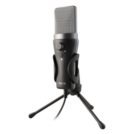 NGS MS120 USB Negro Micrófono para crear podcasts
