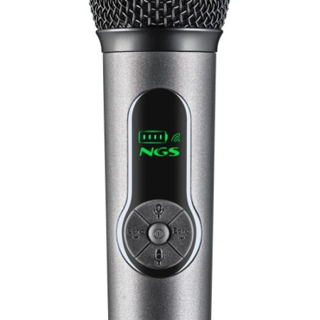 NGS SINGER STAR DUO Negro Micrófono vocal