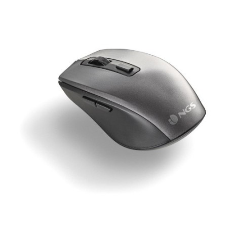 NGS ECLIPSE teclado Ratón incluido Hogar / Oficina RF Wireless + Bluetooth QWERTY Inglés Gris