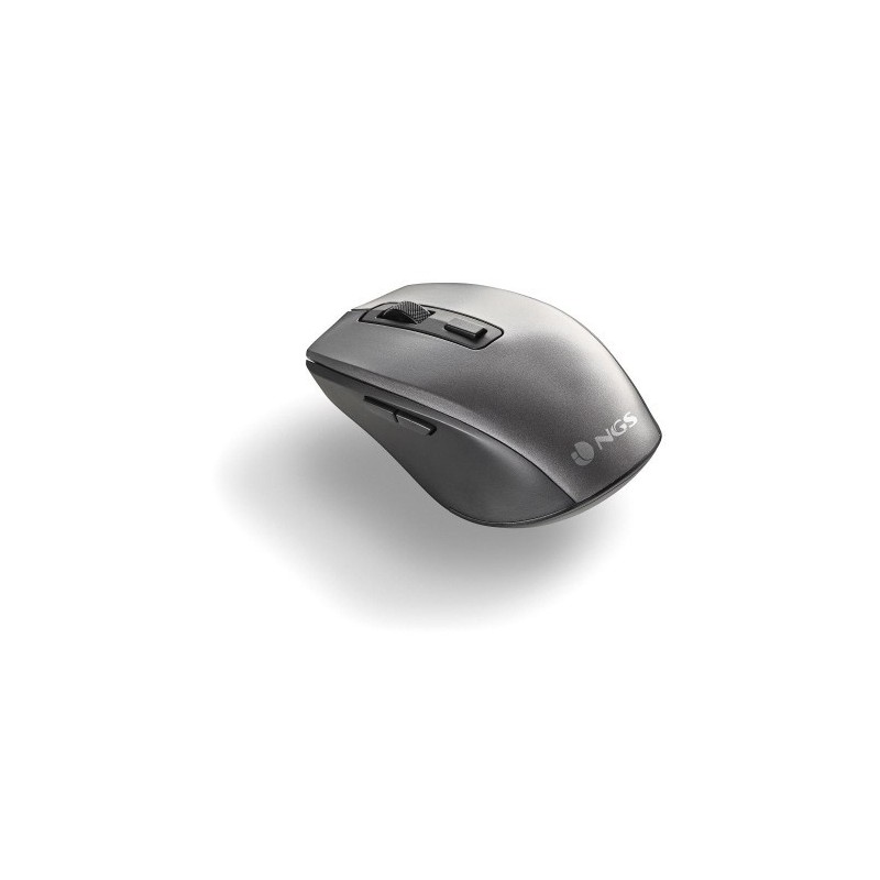 NGS ECLIPSE teclado Ratón incluido Hogar / Oficina RF Wireless + Bluetooth QWERTY Inglés Gris