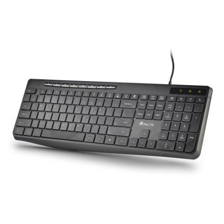 NGS SPECTRA (QUERTY, ES) teclado Hogar / Oficina USB QWERTY Español Negro