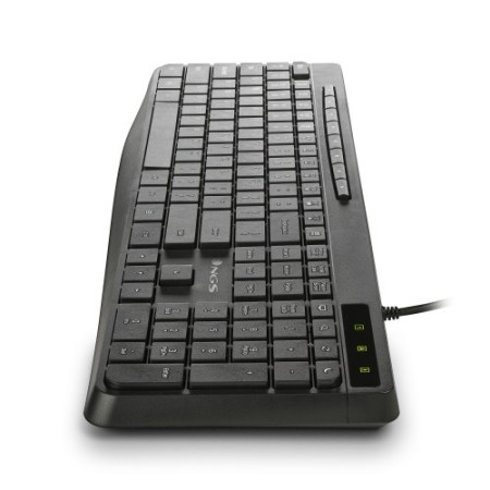 NGS SPECTRA (QUERTY, ES) teclado Hogar / Oficina USB QWERTY Español Negro