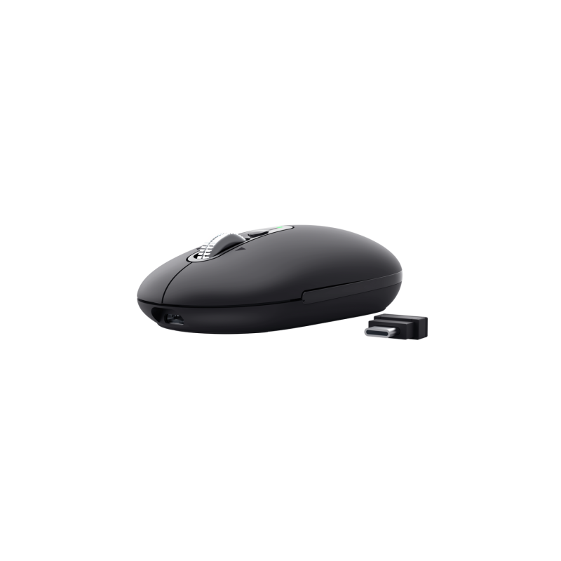 Trust Seron Slim Multi ratón Oficina Ambidextro RF Wireless + Bluetooth Óptico 3200 DPI