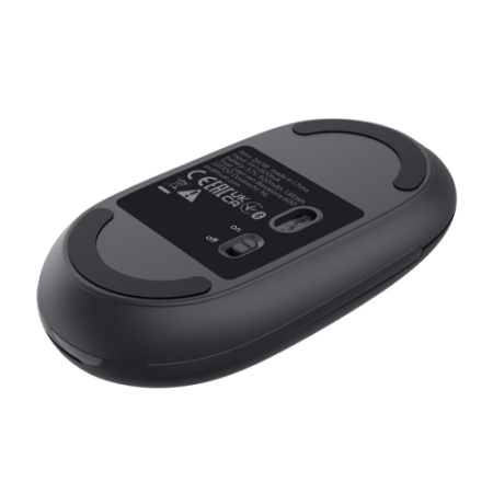 Trust Seron Slim Multi ratón Oficina Ambidextro RF Wireless + Bluetooth Óptico 3200 DPI