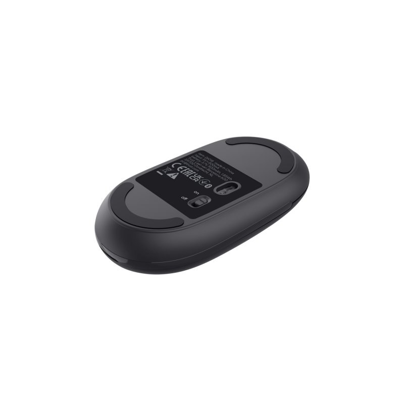 Trust Seron Slim Multi ratón Oficina Ambidextro RF Wireless + Bluetooth Óptico 3200 DPI
