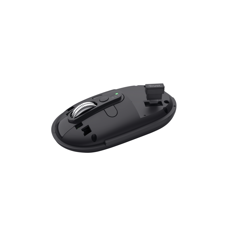 Trust Seron Slim Multi ratón Oficina Ambidextro RF Wireless + Bluetooth Óptico 3200 DPI