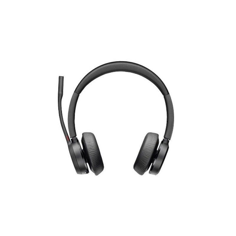 HP Poly Auriculares Poly VOYAGER 4320-M certificados para Microsoft Teams con base de carga
