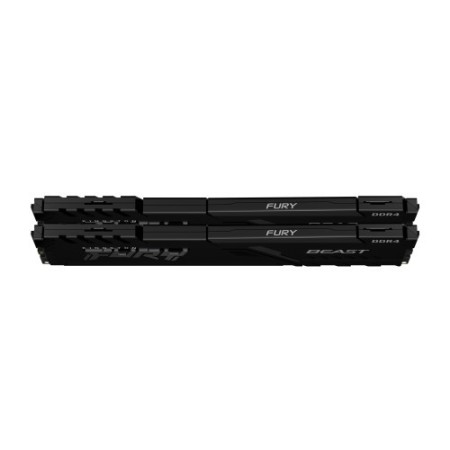 MEMORIA KINGSTON FURY BEAST BLACK DDR4 32GB (KIT 2) 3200MHZ CL16 1GX8 - KF432C16BB1K2/32