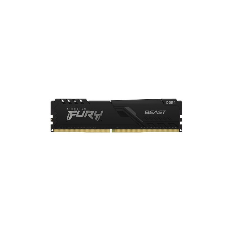 MEMORIA KINGSTON FURY BEAST BLACK DDR4 32GB (KIT 2) 3200MHZ CL16 1GX8 - KF432C16BB1K2/32