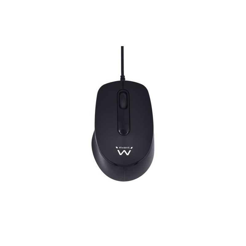 Ewent EW3159 ratón Ambidextro USB tipo A Óptico 1000 DPI