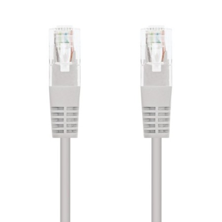 Nanocable Cable de red latiguillo RJ45 Cat.6 UTP AWG24, Gris, 1.5m