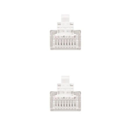 Nanocable Cable de red latiguillo RJ45 Cat.6 UTP AWG24, Gris, 1.5m