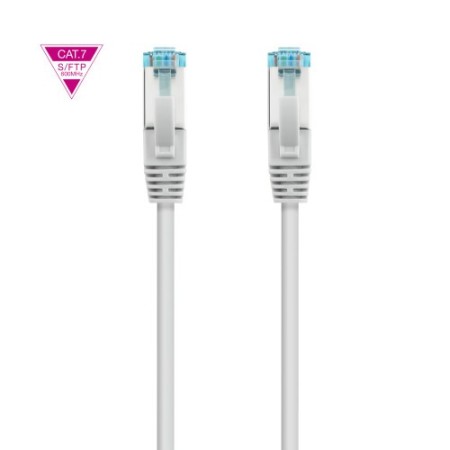 Nanocable Cable de Red Cat.7 600MHZ LSZH SFTP PIMF AWG26, Gris, 2 m