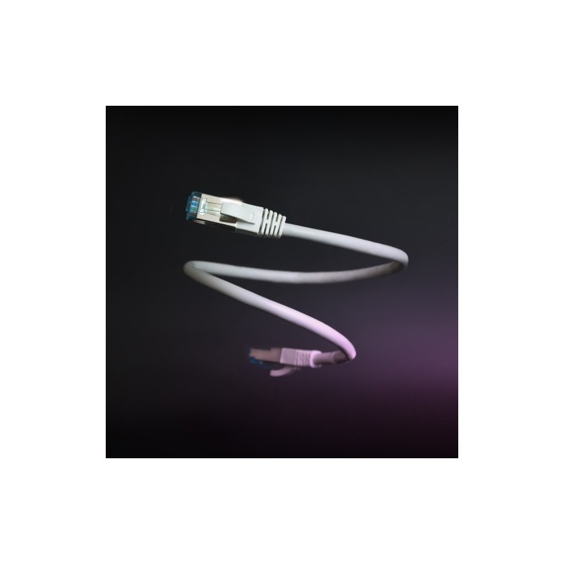 Nanocable Cable de Red Cat.7 600MHZ LSZH SFTP PIMF AWG26, Gris, 2 m
