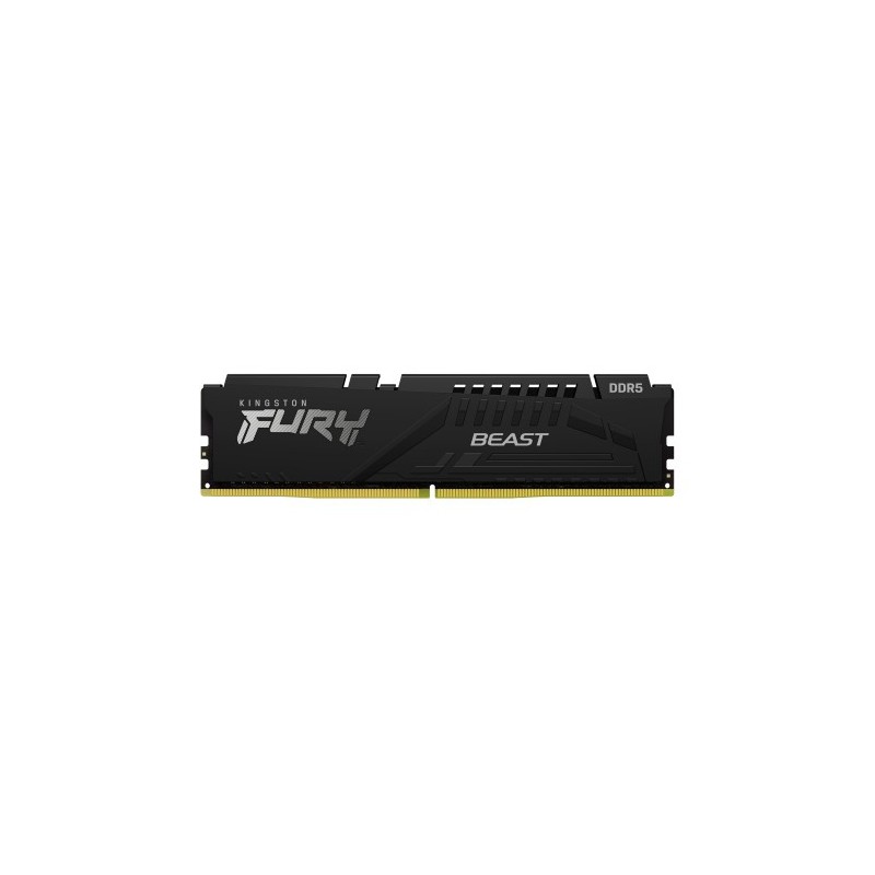 MEMORIA KINGSTON FURY BEAST BLACK DDR5 16GB 5600MHZ CL40 KF556C40BB-16