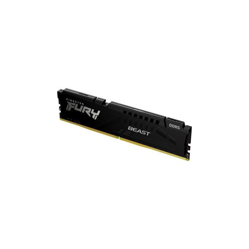 MEMORIA KINGSTON FURY BEAST BLACK DDR5 16GB 5600MHZ CL40 KF556C40BB-16