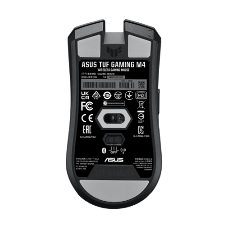 ASUS TUF Gaming M4 Wireless ratón mano derecha RF inalámbrica + Bluetooth Óptico 12000 DPI