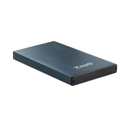 TooQ TQE-2527PB caja para disco duro externo Caja de disco duro (HDD) Negro, Marina 2.5″